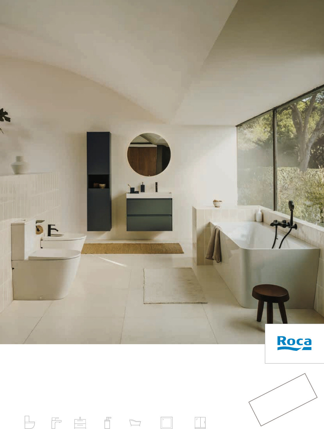 Roca - Grifo baño-ducha con inversor Monodin N A5A0298C00